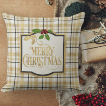 Coussins de Noël Joyeux Oreiller de Noël