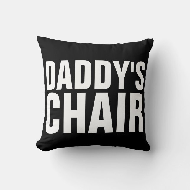 COUSSINS DE PAPA DE LA CHAISE DU PAPA (Recto)