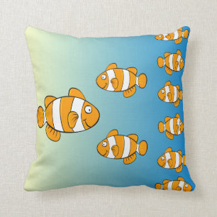 Coussins de poissons de clown