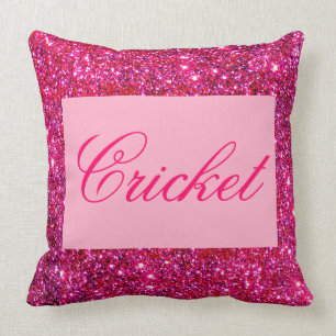 Coussins de scintillement scintillants Girly