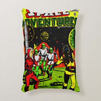 Coussins Décoratifs 1950's SPACE Adventures Comic Pillow