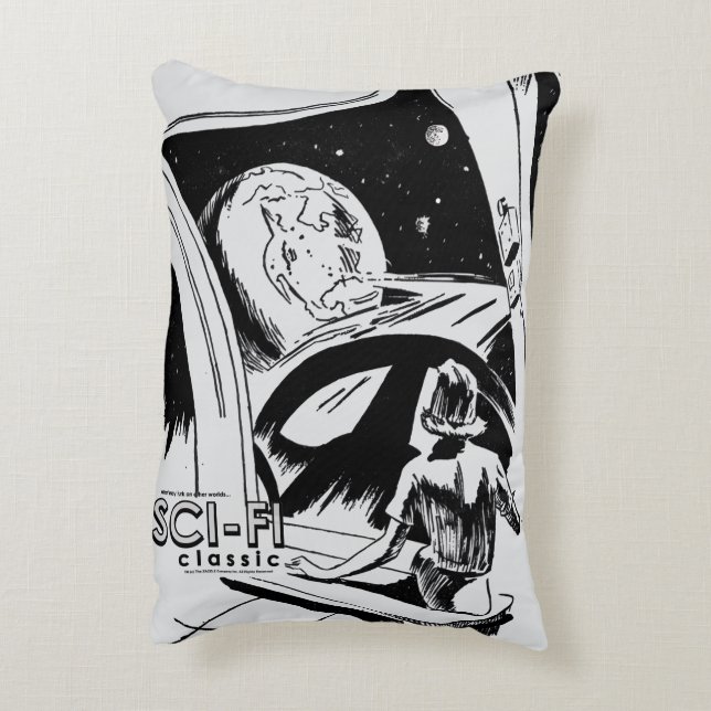 Coussins Décoratifs 1960's SCI-FI Classic Pillow (Dos(Vertical))