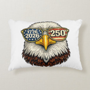 Coussins Décoratifs 250e anniversaire États-Unis 1776-2026 Aigle améri