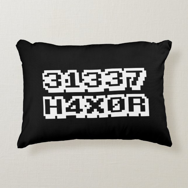 COUSSINS DÉCORATIFS 31337 H4X0R (Devant)