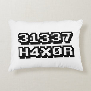 COUSSINS DÉCORATIFS 31337 H4X0R