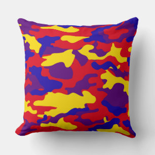 Coussins décoratifs à camouflage vibrant