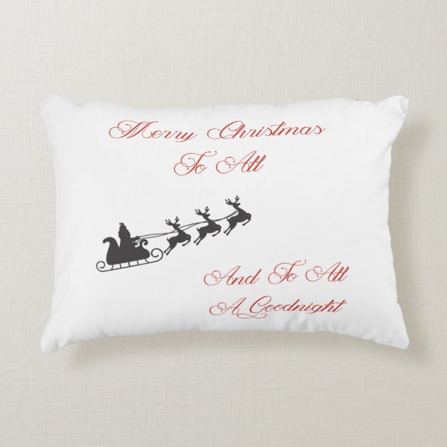 Coussins Décoratifs À tout l'A bonne nuit (Devant)