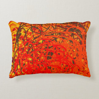 Coussins Décoratifs Abstract painting on canvas. Hand made art. Colorf