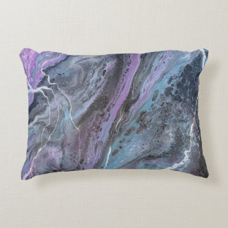 Coussins Décoratifs Abstract Purple & Teal Flow