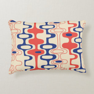 Coussins Décoratifs Abstrait du milieu du siècle : design moderne et t