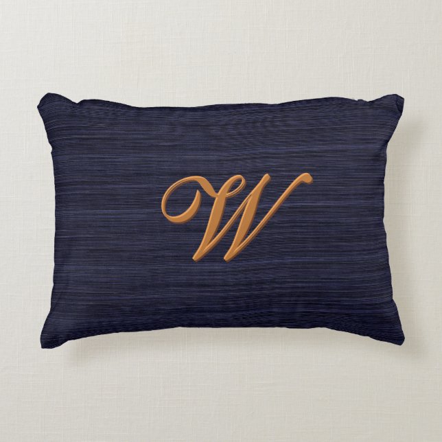 Coussins Décoratifs Accentuez fini (décoré d'un monogramme) (Devant)