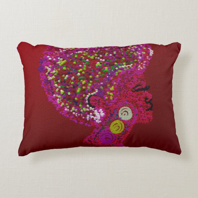 Coussins Décoratifs AfroFloral (Devant)