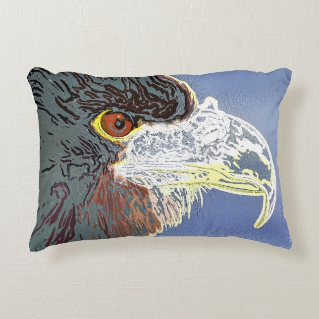 COUSSINS DÉCORATIFS AIGLE (Devant)