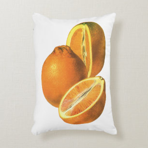 Coussins Décoratifs Aliments Anciens, Oranges Fraîches Biologiques Sai