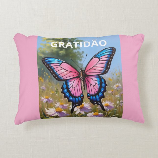 Coussins Décoratifs Almofadas Decorativas Borboleta (Devant)