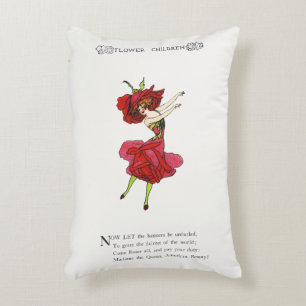 Coussins Décoratifs American Beauty Rose, Whimsical Flowers Livre Art