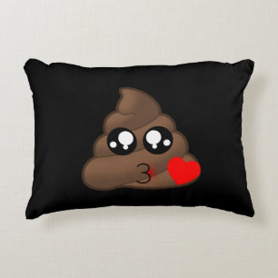 Coussins Décoratifs Amour Emoji de coeur de dunette