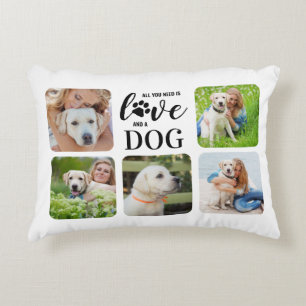 Coussins Décoratifs amoureux des chiens Personnalisé 5 Animaux de com