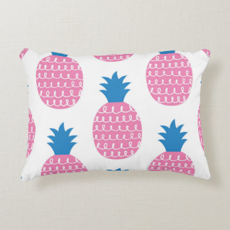 Coussins Décoratifs Amusant ananas, Design Vintage sans couture.