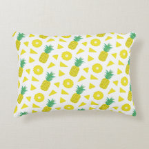 Ananas Jaune Vert Motif Fruit Moderne