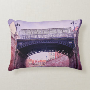 Coussins Décoratifs Ancien pont, pont médiéval antique, arc, archite