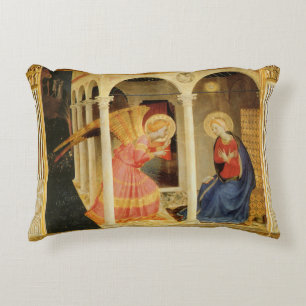Coussins Décoratifs Annonciation par Fra Angelico, Beaux-arts de la Re