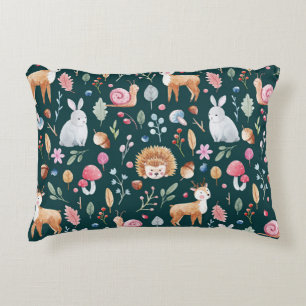 Coussins Décoratifs Aquarelle Fairy Forest Motif pour enfants