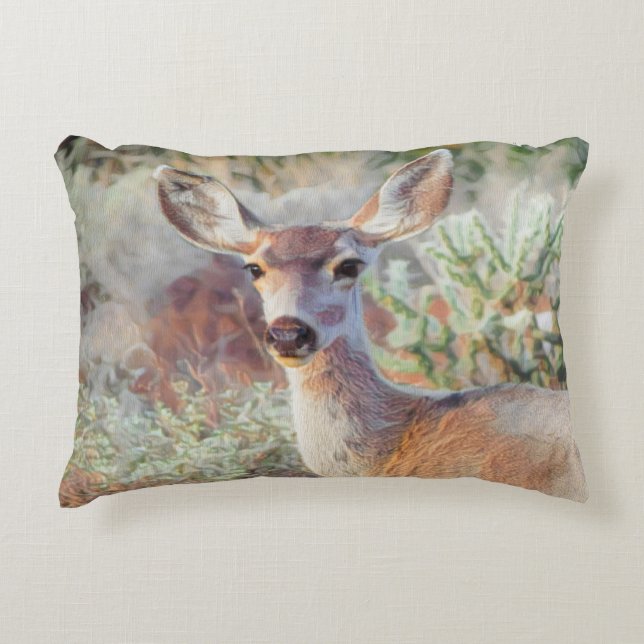 Coussins Décoratifs Arizona Desert Deer (Devant)