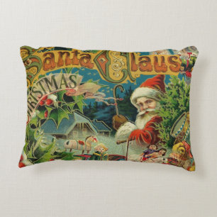 Coussins Décoratifs Art antique du Père Noël