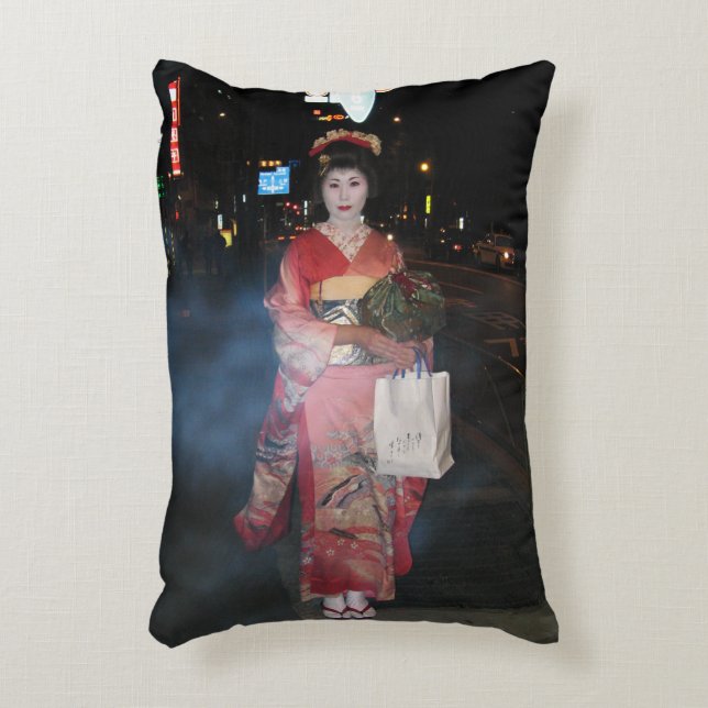 Coussins Décoratifs Asakusa Geisha Neo Tokyo (Devant(Vertical))
