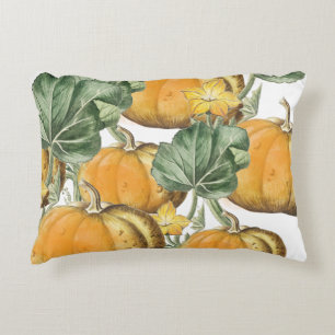 Coussins Décoratifs Automne Aquarelle d'automne Citrouilles Vintages
