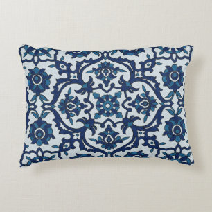 Coussins Décoratifs Azulejos Floral Carrelage Motif
