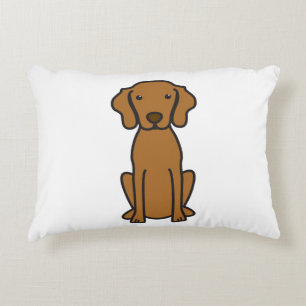 Coussins Décoratifs Bande dessinée de chien de Vizsla
