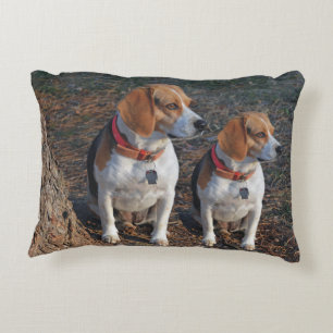 Coussins Décoratifs Beagles par l'arbre