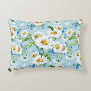 Coussins Décoratifs Beau motif floral lumineux élégant 2