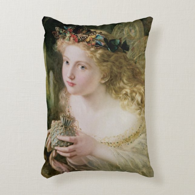 Coussins Décoratifs Belles papillons fées par Sophie Anderson (Devant(Vertical))