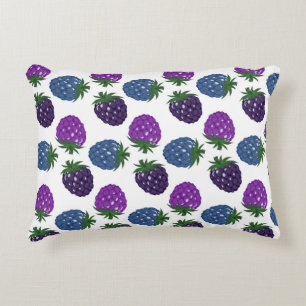 Coussins Décoratifs Berries colorées : Motif multicolore sans fil.