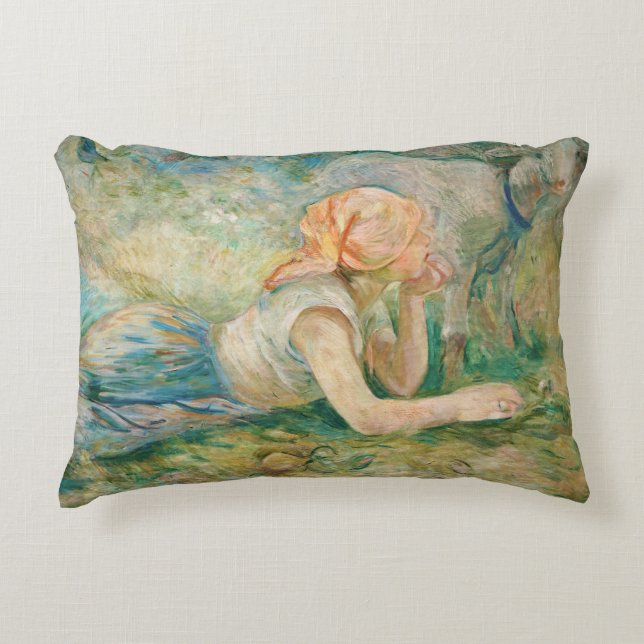 Coussins Décoratifs Berthe Morisot - Berger au repos (Devant)