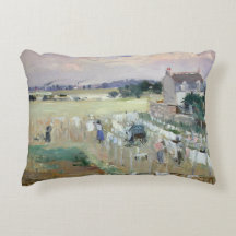 Berthe Morisot - Hanging the Laundry out to Dry