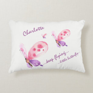 Coussins Décoratifs Beurre mignon avec le nom de l'enfant