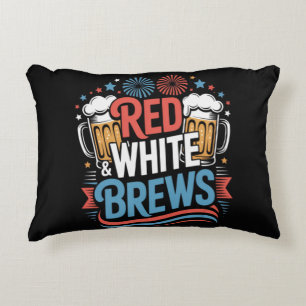 Coussins Décoratifs Bière 4 juillet