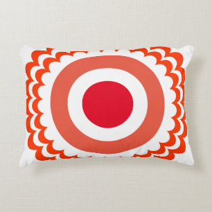 Coussins Décoratifs Blanc orange