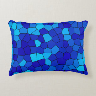 COUSSINS DÉCORATIFS BLEU