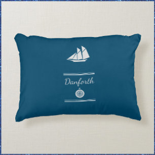 Coussins Décoratifs Bleu nautique et Bleu blanc