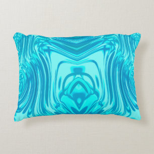 Coussins Décoratifs ~ BLEU RIPPLES ~ Fractal Design ~