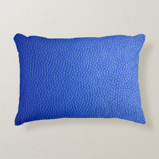 Coussins Décoratifs Blue leather skin texture skin
