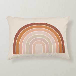 Coussins Décoratifs Boho Rainbow Beige Terracotta