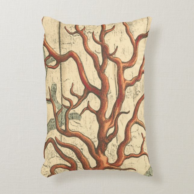 Coussins Décoratifs Bois et petit corail (Devant(Vertical))