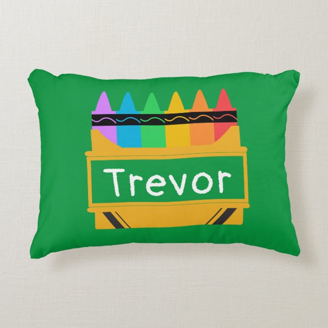 Coussins Décoratifs Boîte à rayonne fractionnée pour enfants personnal (Devant)