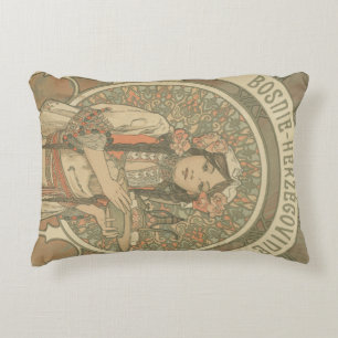Coussins Décoratifs Bosnie-Herzégovine par Alphonse Mucha (1900)